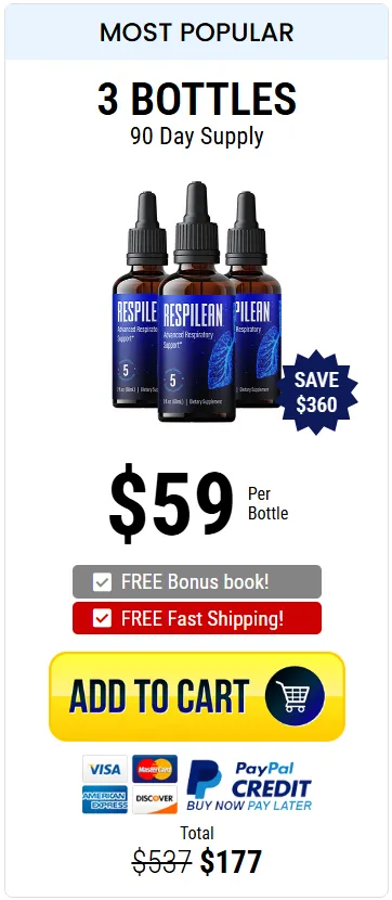 Respilean - 3 Bottle