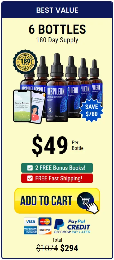 Respilean- 6 Bottle